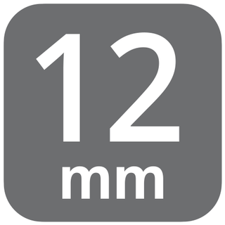 Espesor de 12 mm