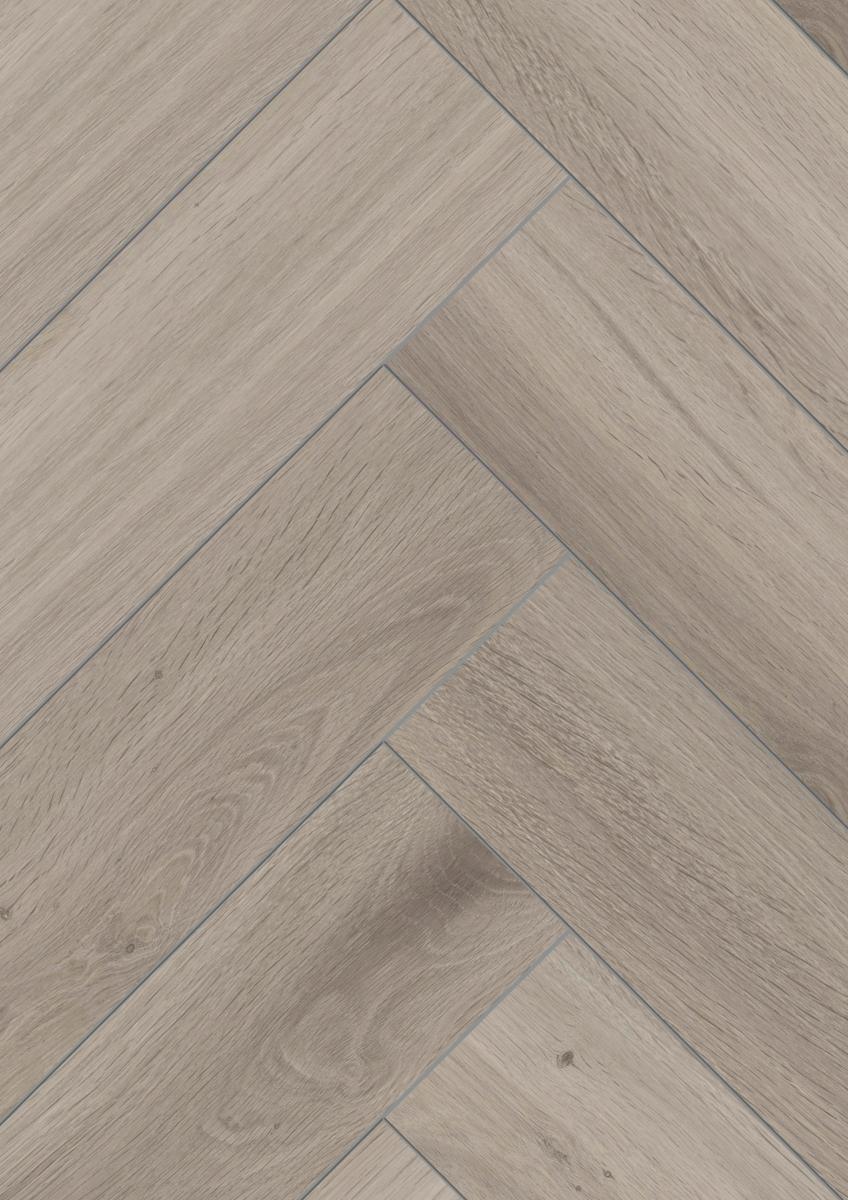 Herringbone D3773 Silver Oak 665x133x8 mm Ac4.