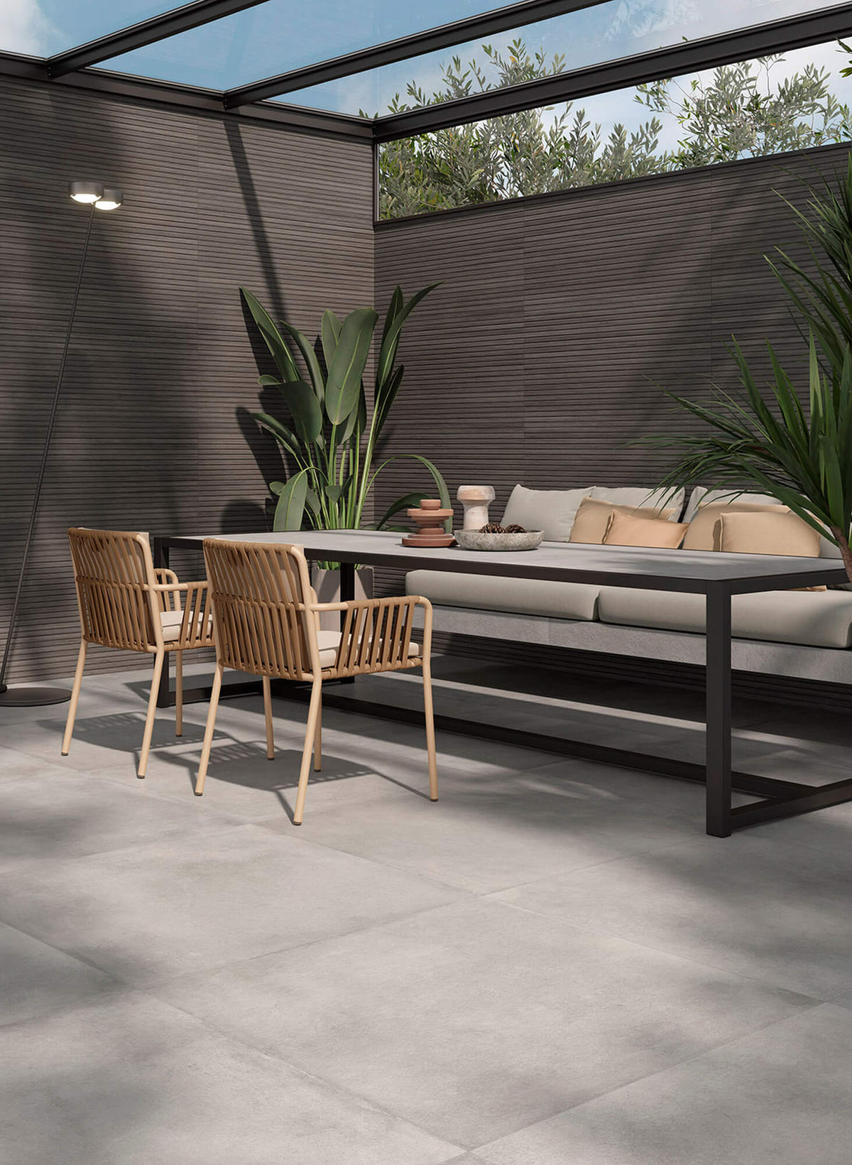 Durstone Dakota 60x60cm Mate Rectificado · Gris