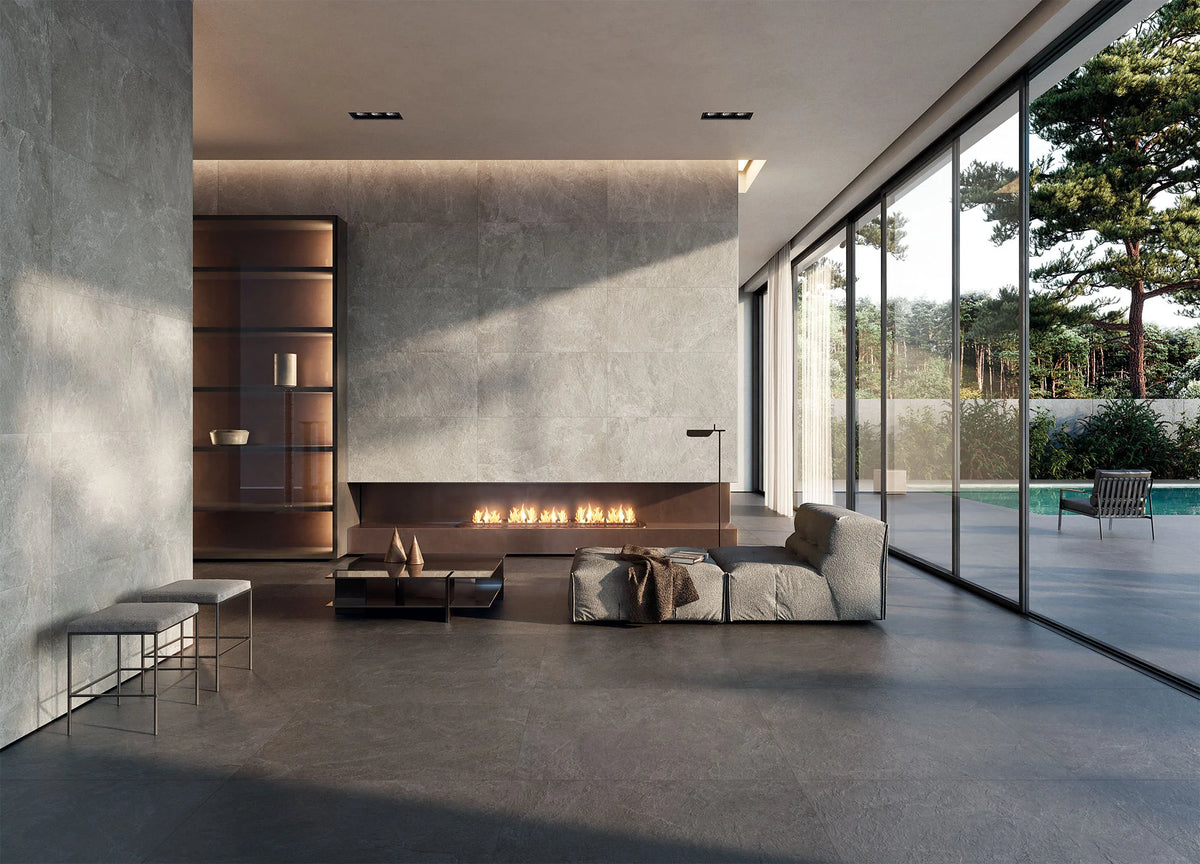 Durstone Dallas 60x120cm Mate Rectificado · Black