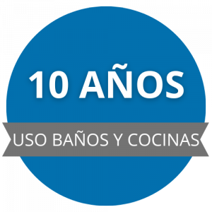 Garantía de 10 años en baños y cocinas