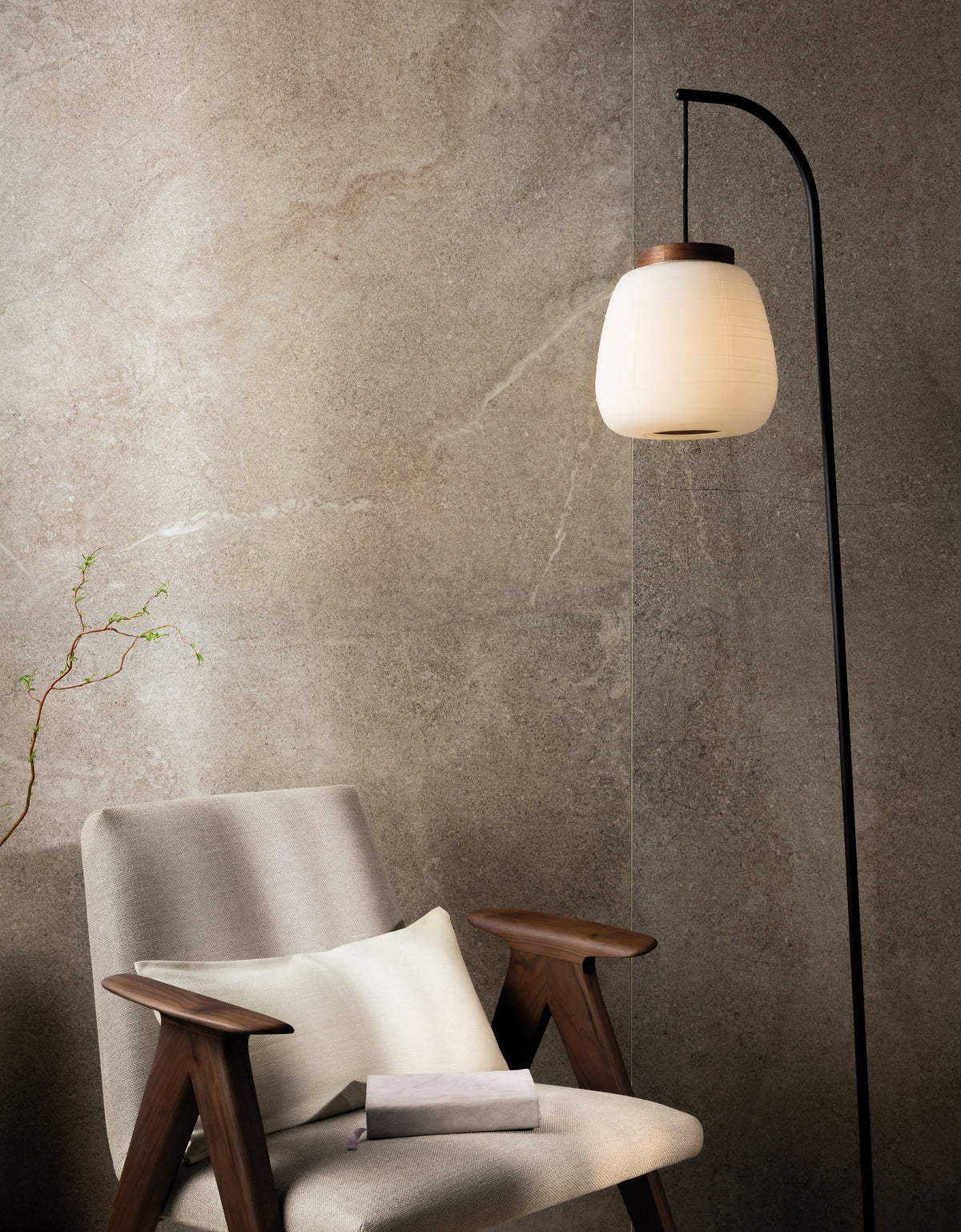 Lucca Porcelain 100x100cm Shaped Rectificado