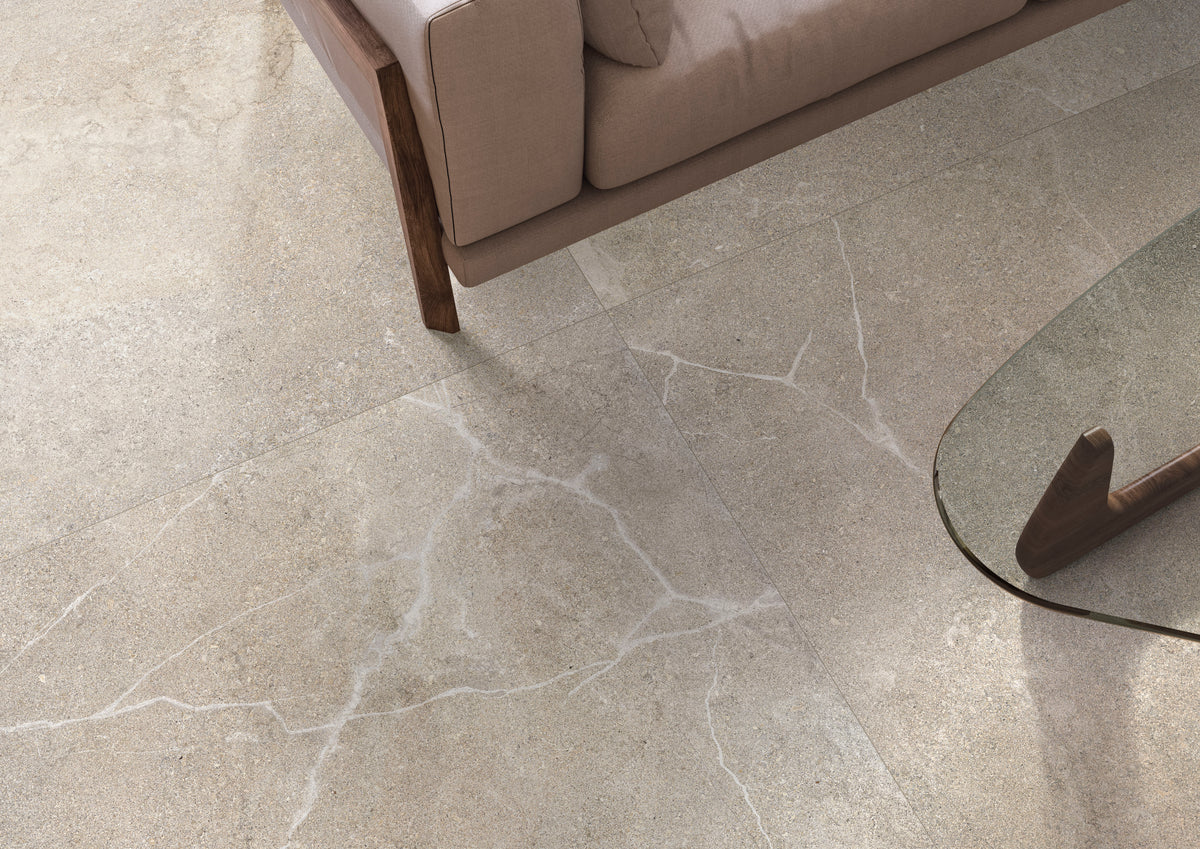 Lucca Porcelain 100x100cm Shaped Rectificado