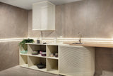 Lucca Porcelain 100x100cm Shaped Rectificado