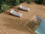 Durstone Michigan 25x150cm Mate Rectificado · Bone