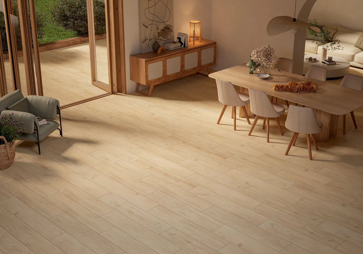 Durstone Michigan 10x60cm Mate Rectificado · Bone