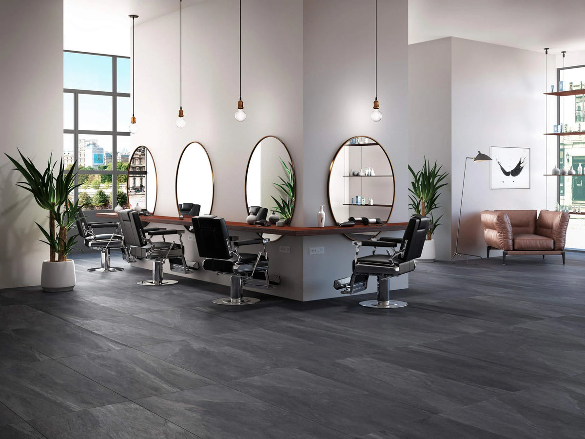 Durstone Mustang 30x60cm Mate Rectificado · Black