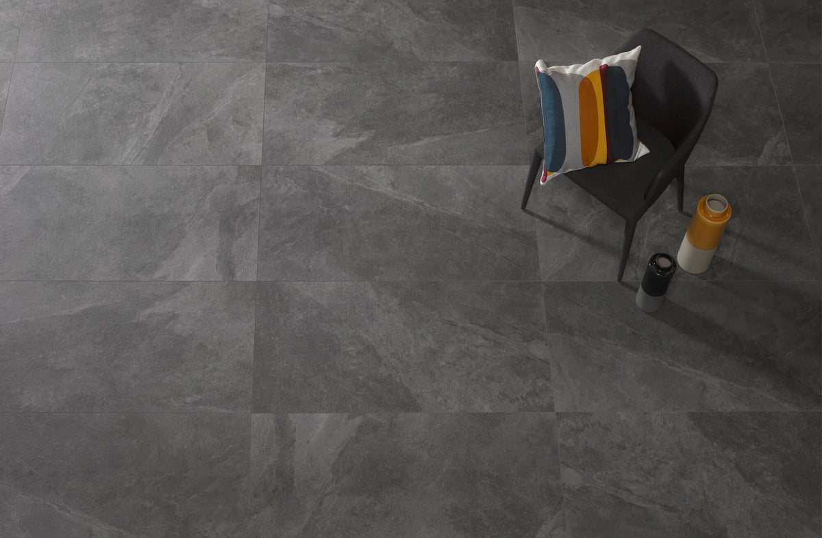 Durstone Mustang 60x60cm Mate Rectificado · Black
