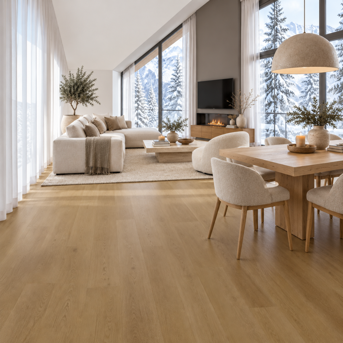 Parquet vinílico SPC Legacy Oak Rivendell 7586 (ambiente)