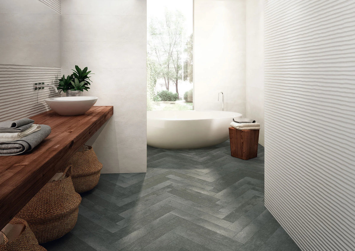 Durstone Q-Villa Ibiza 31x98cm Mate Rectificado