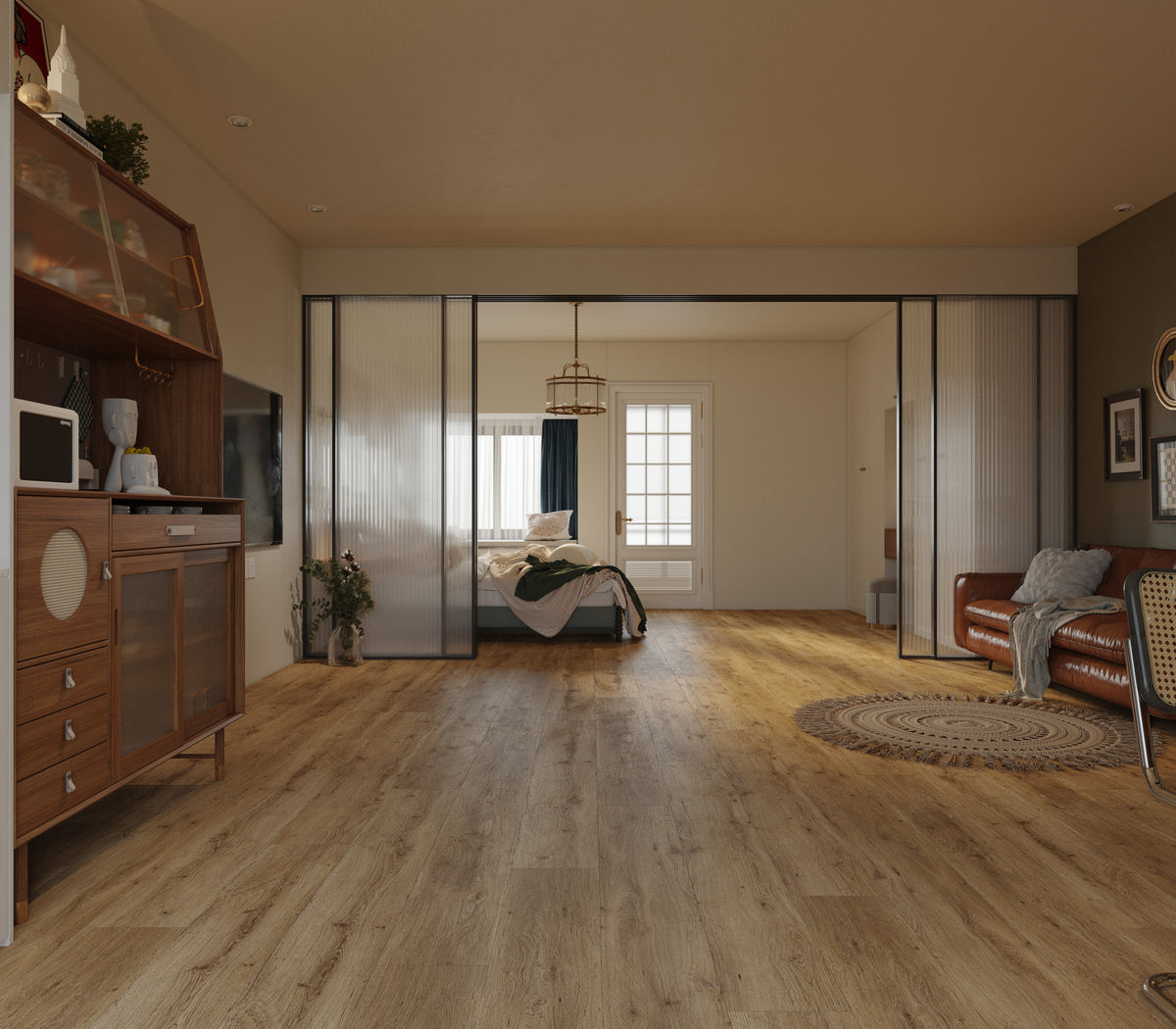 Parquet Vinílico Spc XL Alice Desert Brown 1830x228x6+1 mm