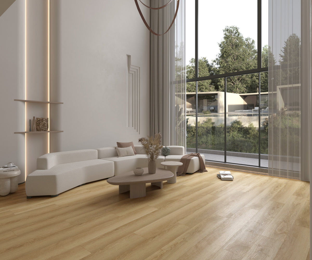 Parquet Vinílico Spc XL White Wash 1830x228x6+1 mm