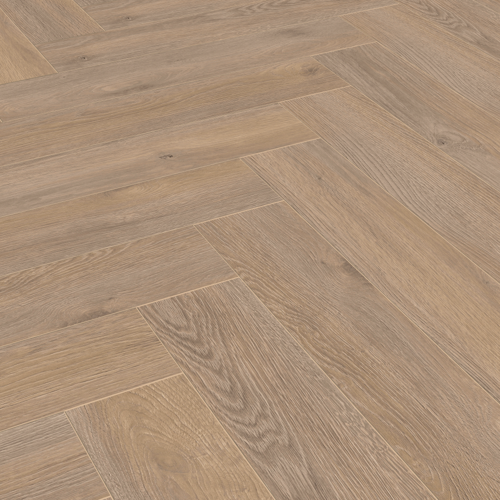 Herringbone D6014 Elba Beige Oak 665x133x8 mm Ac4