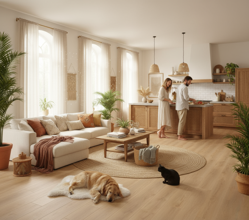 PROMO 5 D4955 ROBLE GRAN NATURE 1380X193X8 mm AC5