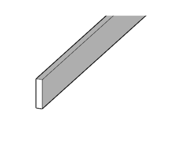 Rodapié de PVC