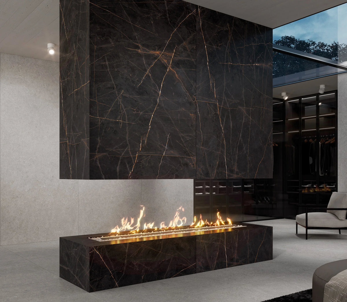 Durstone Somport 30x60cm Mate Rectificado · Grey