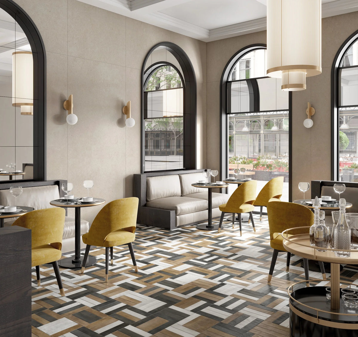 Durstone Somport 120x120cm Mate Rectificado · Grey
