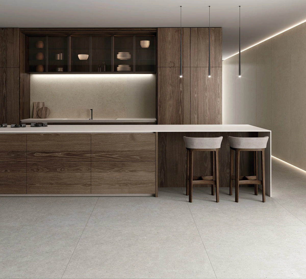 Durstone Somport 60x60cm Mate Rectificado · Grey