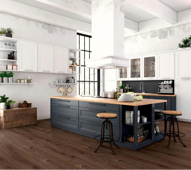 EXQUISIT D4168 ROBLE PRESTIGE OSCURO 1380X193X8cm AC5