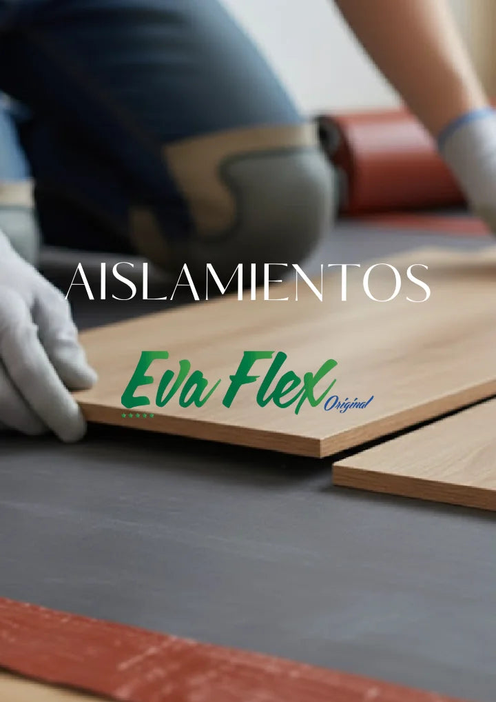 Portada del catálogo Aislamientos Eva-Flex